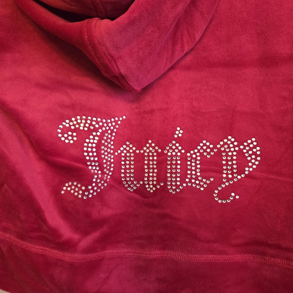 Juicy Couture Velour Tracksuit Set – Coco Red (Medium) - Picture 7 of 7